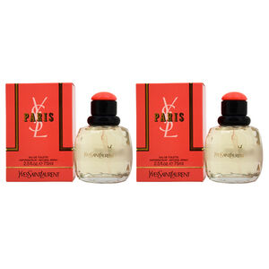 Paris - Pack of 2 by Yves Saint Laurent for Women 2.5 oz EDT Spray